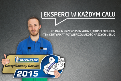 Euromaster – jakość potwierdzona Certyfikatem Michelin